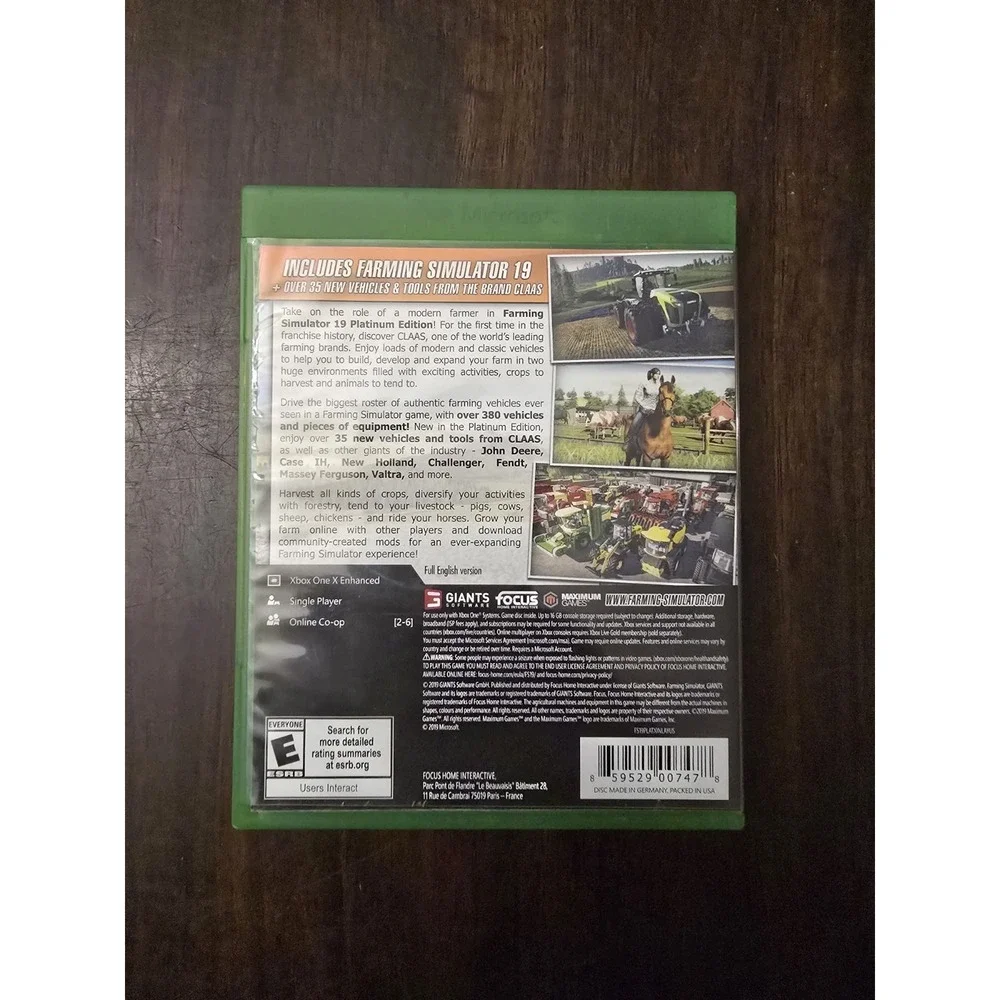 Farming Simulator 19 Platinum Edition - Microsoft Xbox One